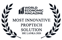 World Economic Magazine — Most Innovative Proptech Solution Sri Lanka
